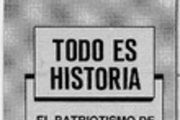 El patriotismo de Gabriela  [artículo] Mario Céspedes.