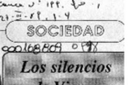Los silencios de Vieyra  [artículo] G. Angelcos.