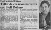Taller de creación narrativa con Poli Délano