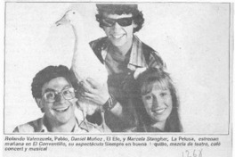 "En buena" llegan a El Conventillo los personajes de "Pobre papá"  [artículo].