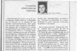 La pasión amerindia de Gabriela