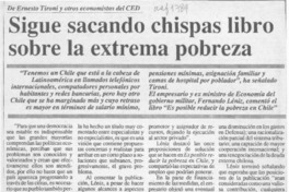 Sigue sacando chispas libro sobre la extrema pobreza  [artículo].