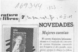 Novedades  [artículo].