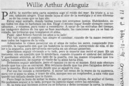 Willie Arthur Aránguiz
