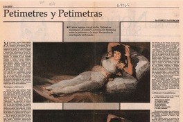 Petimetres y petimetras