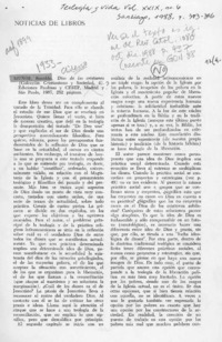 "Dios de los cristianos"  [artículo] Maximino Arias Reyero.