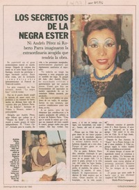 Los secretos de La Negra Ester