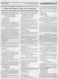 "Valle de Elqui, valle de Gabriela"