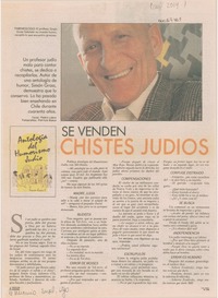 Se venden chistes judíos