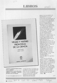 Viejas y nuevas fronteras de la ciencia