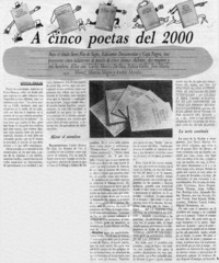 A cinco poetas del 2000