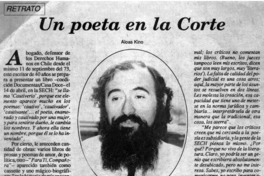 Un poeta en la Corte
