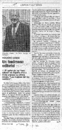 Un fenómeno editorial  [artículo] D. O.