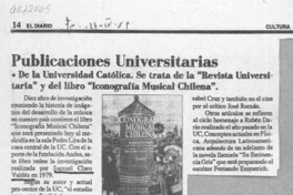 Publicaciones universitarias