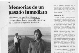 Memorias de un pasado inmediato  [artículo] R. B.
