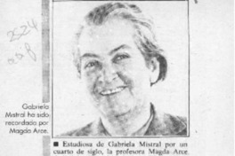 Se supo que --  [artículo].