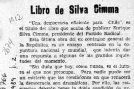 Libro de Silva Cimma  [artículo].