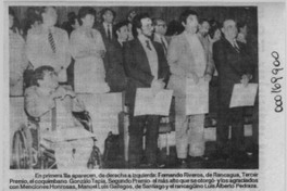 El coquimbano Gonzalo Tapia y su homenaje a G. Mistral  [artículo] Gilda González V.