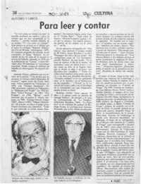 Para leer y contar  [artículo] Filebo.