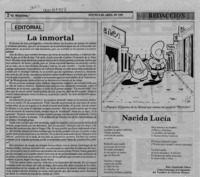 La Inmortal  [artículo].