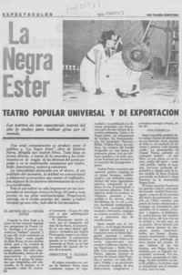La negra Ester