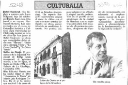 Culturalia  [artículo].