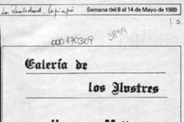 Hermanos Matta  [artículo].