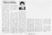 "Crisis de la esperanza"  [artículo] Wellington Rojas Valdebenito.