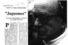 "Juguemos"  [artículo] Virginia Vidal.