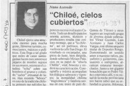 Chiloé, cielos cubiertos