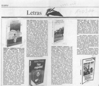 Letras  [artículo].