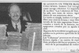 Se levanta un tercer bloque de columnas  [artículo].