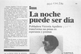 La Noche puede ser día  [artículo].