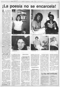 La Poesía no se encarcela!