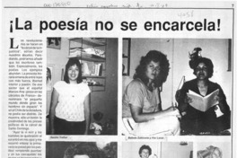 La Poesía no se encarcela!