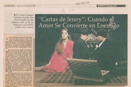 "Cartas de Jenny", cuando el amor se convierte en enemigo
