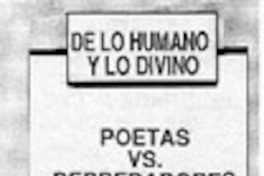 Poetas vs depredadores  [artículo] Ligeia Balladares.