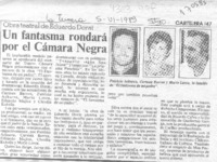 Un Fantasma rondará por el Cámara Negra