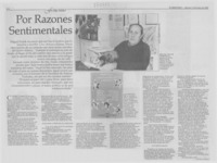 Por razones sentimentales