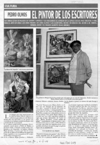 El pintor de los escritores  [artículo] Soledad Miranda.