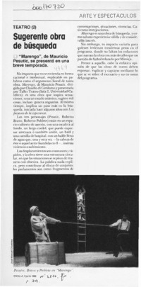 Sugerente obra de búsqueda  [artículo] Hans Ehrmann.