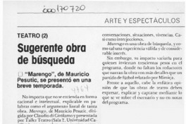 Sugerente obra de búsqueda  [artículo] Hans Ehrmann.