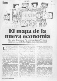 El mapa de la nueva economía  [artículo] M. S.