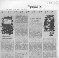 Organismos Internacionales  [artículo].