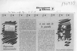 Organismos Internacionales  [artículo].