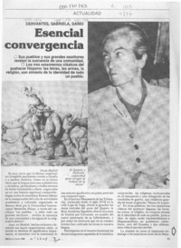 Esencial convergencia  [artículo] Ernesto Livacic.