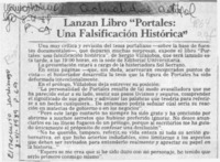 Lanzan libro "Portales una falsificación histórica"