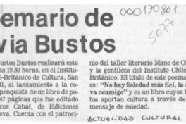 Poemario de Nivia Bustos  [artículo].