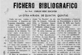 Fichero bibliográfico  [artículo] Carlos René Ibacache.