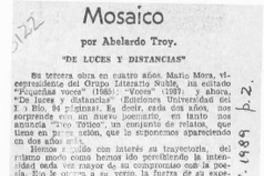 Mosaico  [artículo] Abelardo Troy.